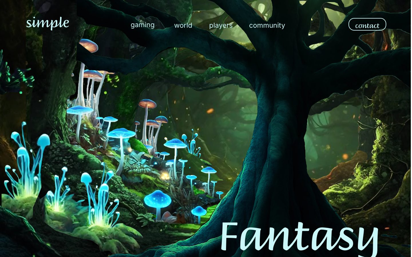 Simple Forest template