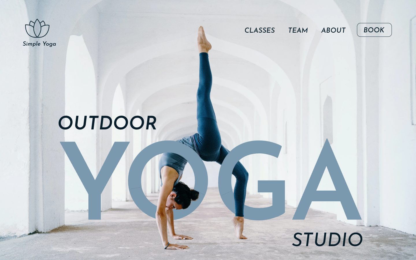 Simple Yoga template